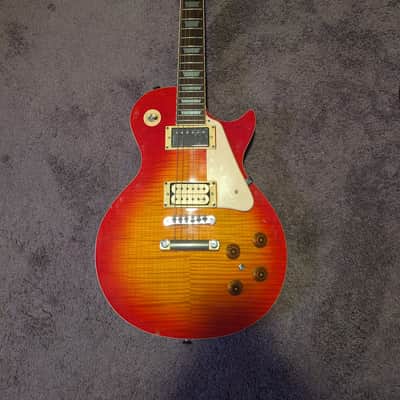 1997 Epiphone Les Paul Standard Cherry Sunburst image 2