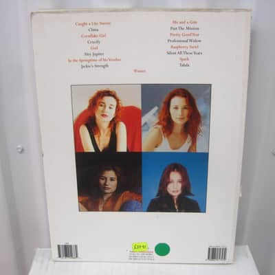 Tori Amos	The Singles Piano Vocal Lyrics Sheet Music Song Book Songbook image 2