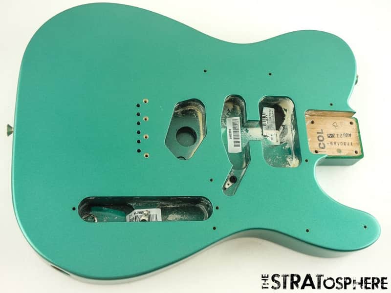 Fender American Professional Classic Tele BODY Faded Sherwood Green Metallic image 1