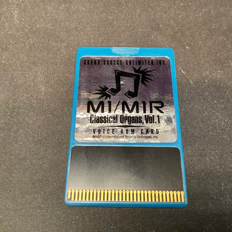 Korg M1/M1R Classical Organs Volume 1 Sound Card