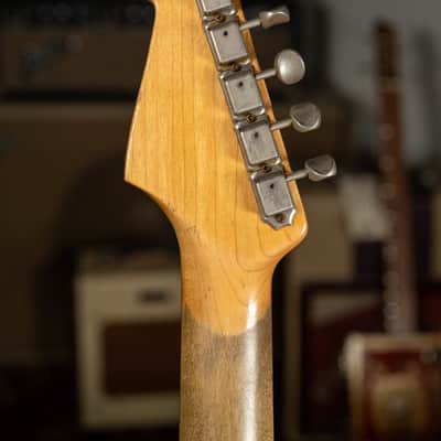 2006 Fender Custom Shop '60 Stratocaster Relic Olympic White w/OHSC image 8