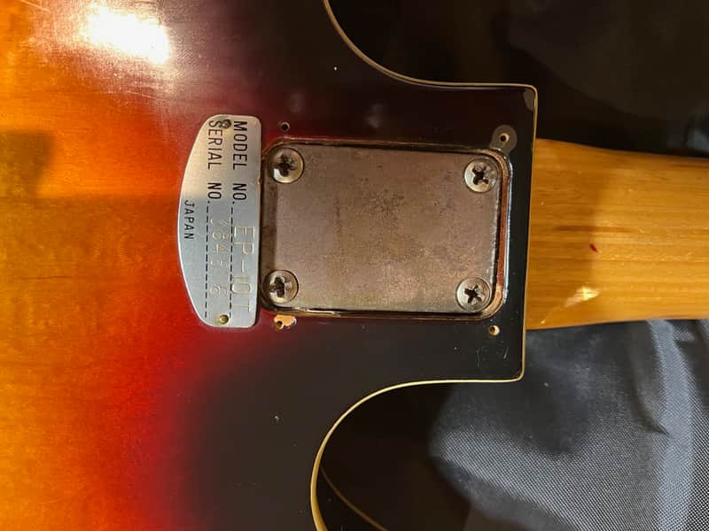 Teisco Thin Hollowbody with Tremolo, like Jack White's Crestwood