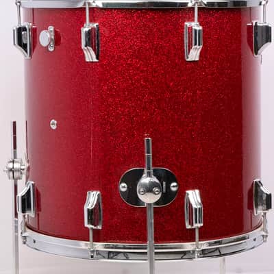 Rogers 22/13/16/5x14" VIDEO 60's Dayton-Era Holiday "Cozy Cole" Drum Set - Red Sparkle imagen 23