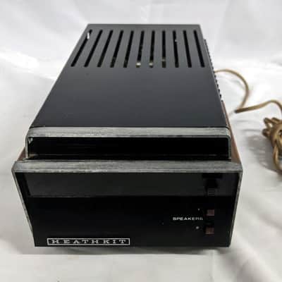 米国HEATHKIT AA-1506 パワーアンプ RARE Vintage Heathkit Power Amplifier AA-1506 Black/Woodgrain 1975