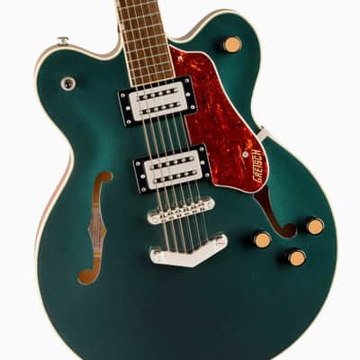 Gretsch G2622 Streamliner Center Block Double-Cut with V-Stoptail 2024 - Present - Cadillac Green image 3