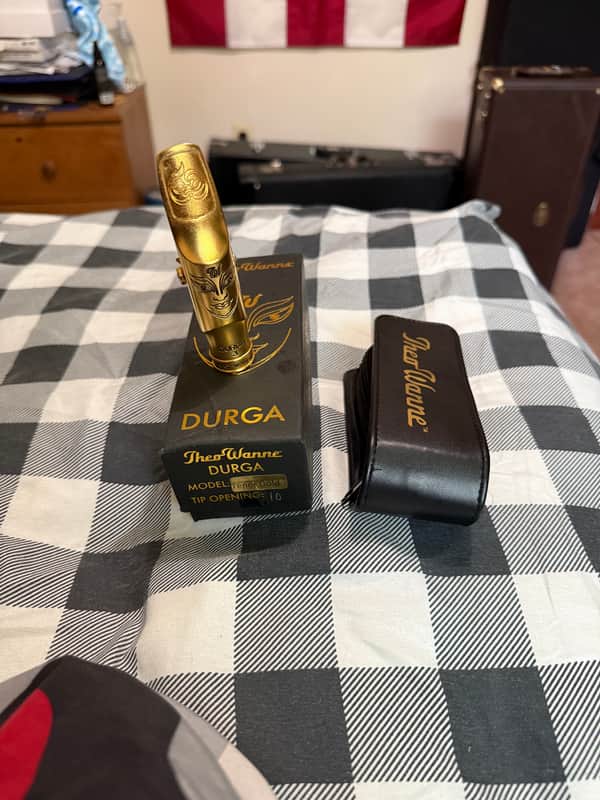 Theo Wanne Durga3 Gold 10 Tenor Saxophone Mouthpiece 2010s - Gold image 1