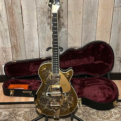 Gretsch G6134TG Limited Edition Paisley Penguin Gold Paisley Burst, Help Support Small Business & Buy it Here ! image 17