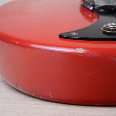 Fender Bullet S-2 1981 Red USA "V" Neck Telecaster Style SS w/ Bag image 5