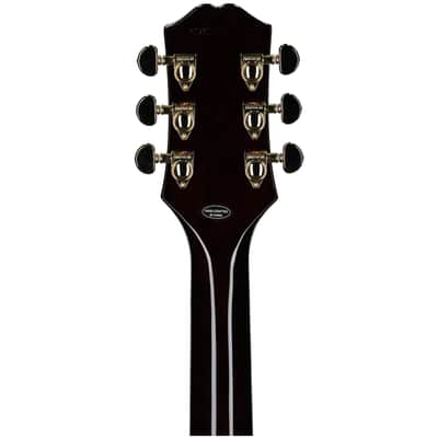 Epiphone Exclusive Les Paul Custom Figured Electric Guitar, Root Beer, with Gig Bag image 8