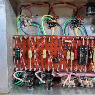 Marshall JTM45 MKII 1966 Plexi 50 Watt Head Serviced - Black image 23