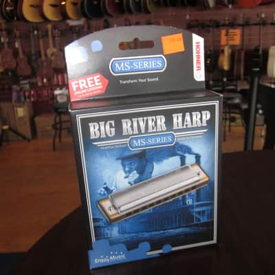Hohner MS-Series Big River Harp Harmonica Key of C 590BX-C image 1