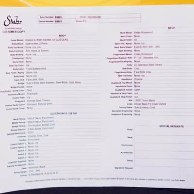 Suhr Classic S Custom Trans Butterscotch Rosewood Neck & Gold Package 85903 image 8