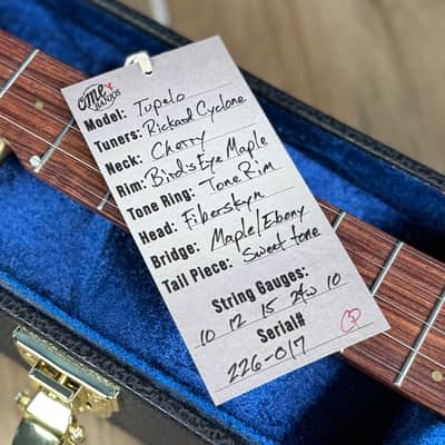 Custom Bird's Eye Maple Ome Tupelo 5-String Banjo image 22