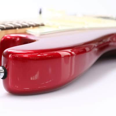 Mercurio Red Strat Stratocaster Electric Guitar Interchangeable Pickups #50809 image 20