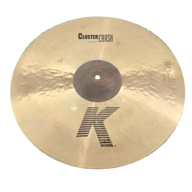 Used Zildjian K Cluster Crash Cymbal 16" - Very Good image 1