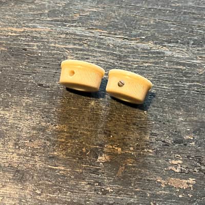 Unknown vinatge bakelite knobs 50's 60's - Creme image 3