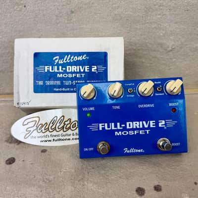 Used Fulltone Full-Drive 2 Mosfet FD2MOS Overdrive/Boost Guitar Effects Pedal image 1