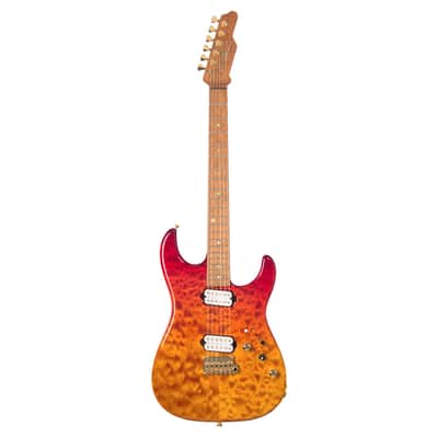 James Tyler Guitars Studio Elite HD - Tequila Sunset Fade / Quilted Maple Top - Made in the USA Custom Boutique Electric Guitar - NEW!!! image 7