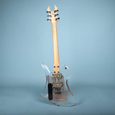 B.C. Rich Mockingbird Acrylic Limited Edition Electric Guitar Clear image 3