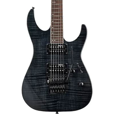 LTD M-200FM See Thru Black Electric Guitar