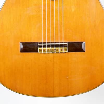 Yamaha GC-10S Handmade Concert Classical Guitar 1976 Signed by Toshiro Kato, Solid Cedar, IRW image 4