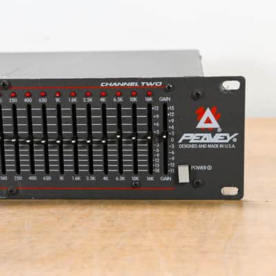 Peavey Q215FX Dual-Channel 15-Band Graphic Equalizer CG01456 image 2