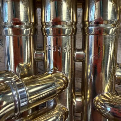 Vintage The Martin Imperial Bb Trumpet with Case and Mouthpiece Just Serviced Made in the USA image 16