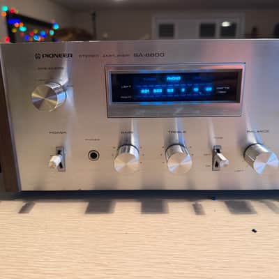 Pioneer SA-6800 Stereo Amplifier Vintage Beauty Japan Fresh Service Rare 🎶🔥 image 7