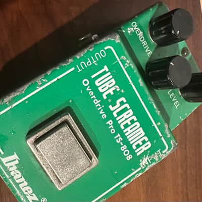 Ibanez TS-808 Tube Screamer Overdrive Pro 1980 - Green RC-4558P Malaysia Chip image 5