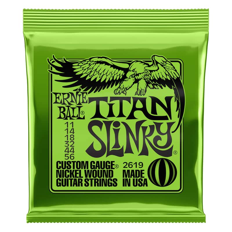 Ernie Ball EB2619 11-56 Titan Slinky - Electric Guitar Strings image 1