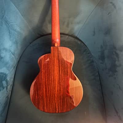 aNueNue UT214 cedar bird all solid cedar & indian rosewood tenor ukulele with pickup image 2