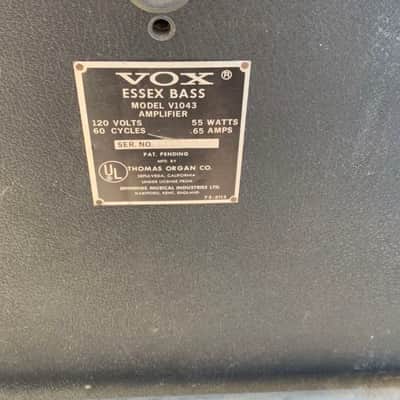 Vox Essex Bass – Model V1043 1967 - 1969 image 4