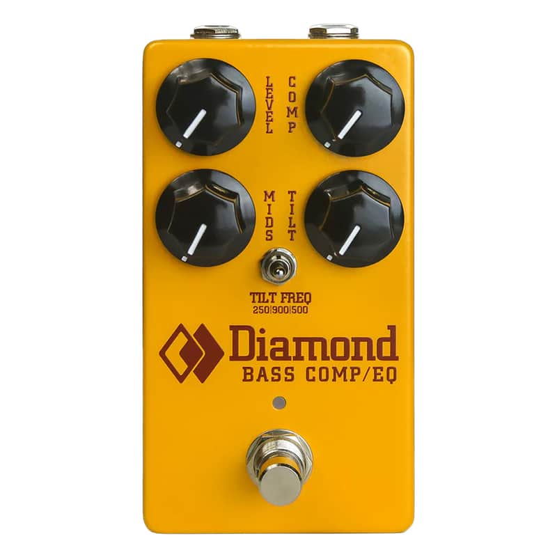 Diamond Bass Comp-EQ Optical Bass Compressor Pedal image 1