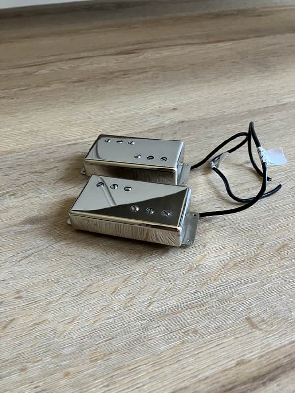 Lindy Fralin Wide Range Humbuckers - Polished Nickel image 1