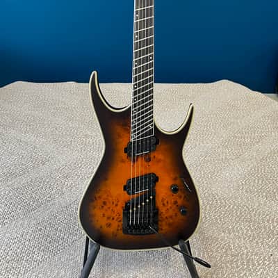 Dean Exile Multiscale Kahler Satin Natural Black Burst image 4