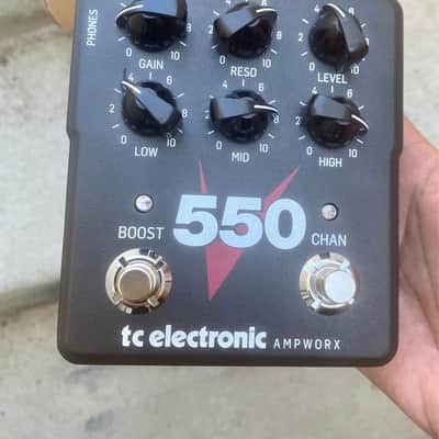 Tc Electronix Ampworx V550 Preamp Pedal - Black image 3