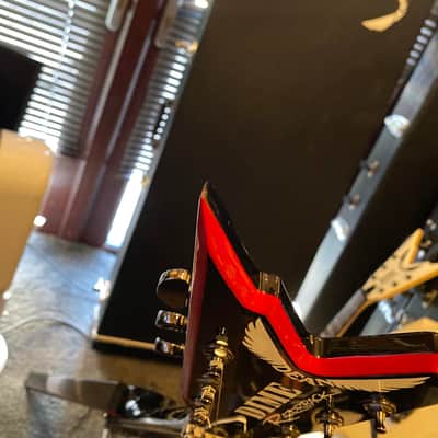 Dean Dime RazorBack V 2007 - Black / Red image 5