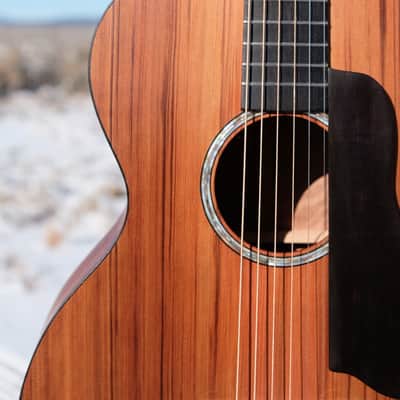Wide Sky Guitars: PL1, a Gibson L1 replica, 2018 Antique Natural image 3