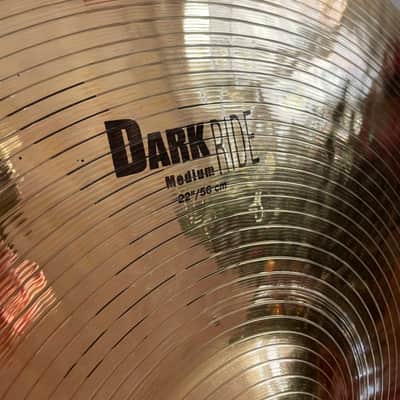 Zildjian 22" K Series Dark Medium Ride brilliant Cymbal image 2