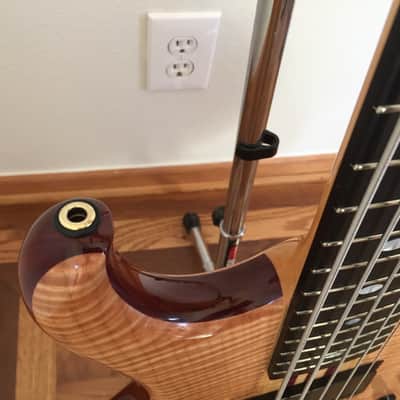 Alembic Mark King Signature Deluxe Balance Custom 5 String Bass 2000 Flame Maple LED's image 7