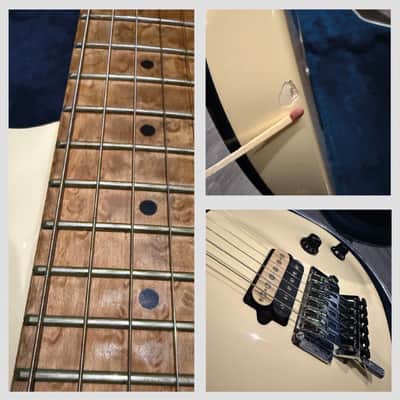 Peavey Wolfgang USA standard 1999 (Ivory White & Birds Eye Maple Neck/Fretboard) image 10