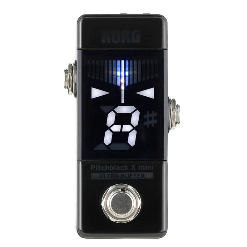 Korg PBXMINI Pitchblack X Mini Tuner Pedal w/ Ultra Buffer image 1