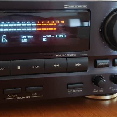 Denon DRM-740 Cassette Tape Deck, 3 Head and 3 Motors - Audiophile - Near Mint! image 3