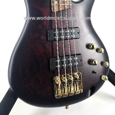Ibanez Ibanez SR300EDXWZM 4 string Electric Bass -Wine Red Frozen Matte image 2