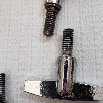 Ludwig Hand Tension Rods for Stands 1980s-1990s - Chrome image 6