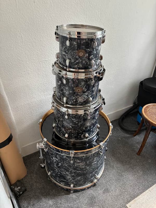 Tama Tama Starclassic Performer EFX 4-Piece 2002 - Mercury Black image 1