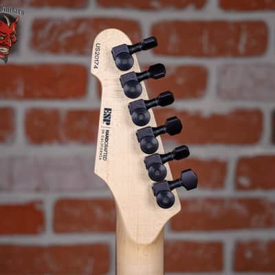 ESP USA Custom Shop M-II HT Zebra Wood Top Natural 2020 w/OHSC image 10