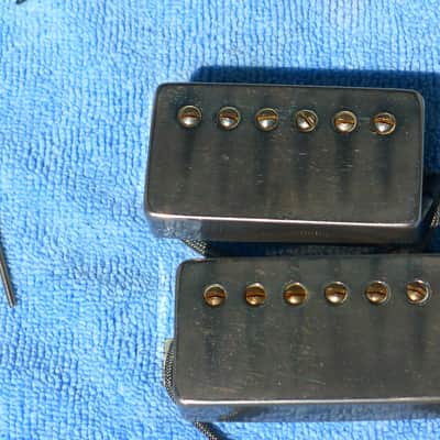 OVER THE POND GUY OTPG Guitar Pickups PAF Double Cream NOS - With OTPG M69 Rings image 1
