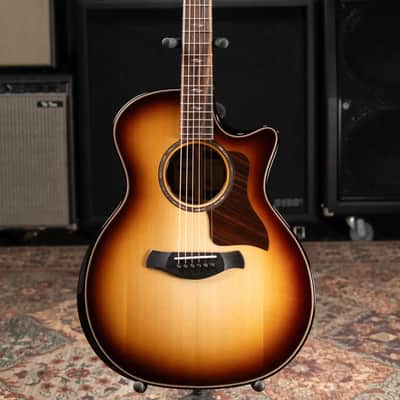 Taylor (1 of 42) Builder's Edition 814ce LTD Grand Auditorium Acoustic/Electric Guitar - Macassar Ebony with Hardshell Case image 3