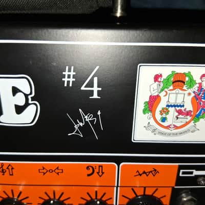 Orange TT15JR Signature #4 Jim Root Terror 15-Watt Guitar Amp Head 2012 - 2018 - Black image 8